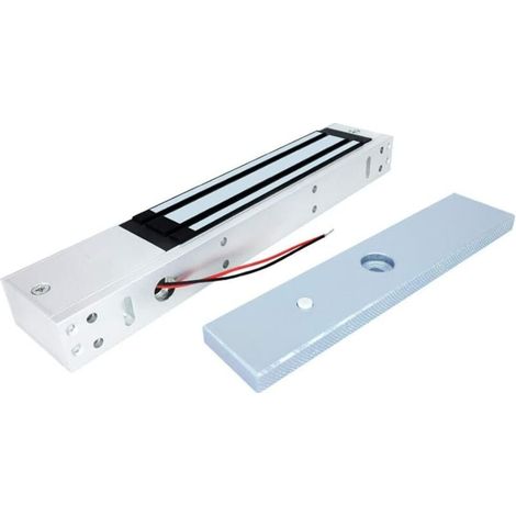 Serrure Électrique Magnétique Étanche 12V Sécurité Domestique Pour Portes Bois Métal Verre (1/4)