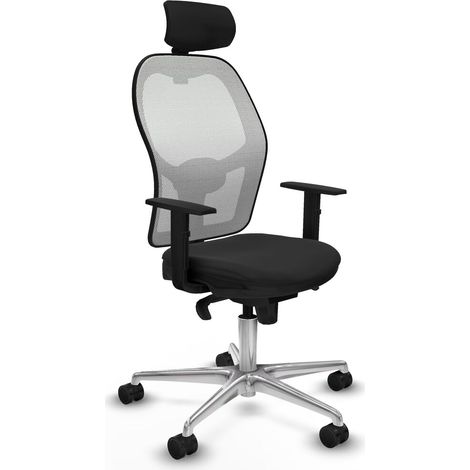 Sedia da Ufficio Piqueras y Crespo 1D086N2 Nero (1/5)