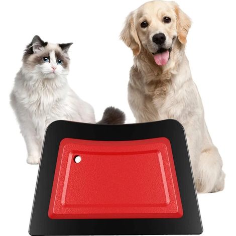 Brosse anti-poils d'animaux - Mini outil pour canapé, voiture, tapis et tissus (1 paquet) (1/5)