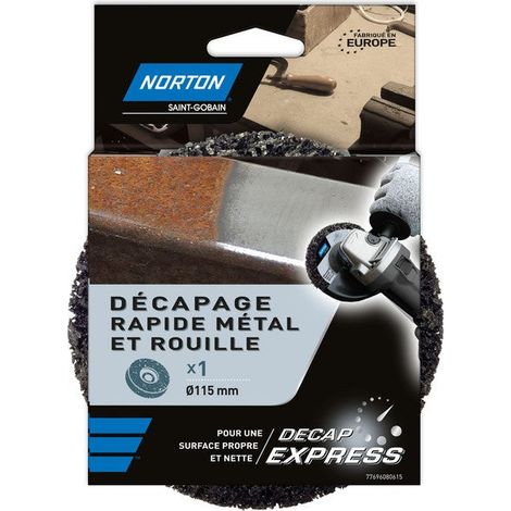 Disco Spelafili Express Metallo/Ruggine 115Mm Norton