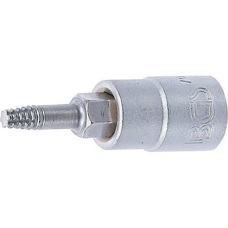 Douille à Embouts Extracteurs de Vis 6,3 mm (1/4) - Pour Profil T Torx Défectueux T15 - Extraction Facile et Précise - D-Work