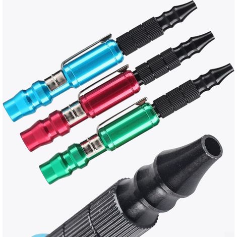 Soufflet d'air réglable pour souffleur pneumatique, pour compresseur d'air de précision outil de nettoyage en rouge, bleu, vert