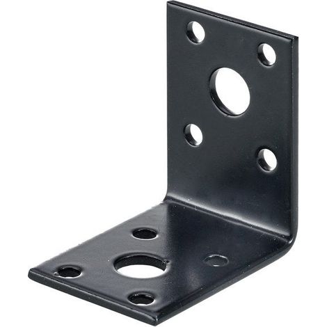 HETTICH Equerre noir HETTICH, l.50 mm x P.30 cm (1/2)