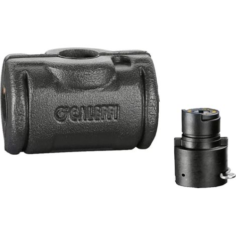 Isoliersatz für Heizungs- und Klimaanlagen, für 1 1/2-2" Caleffi CBN638082  Schwarz