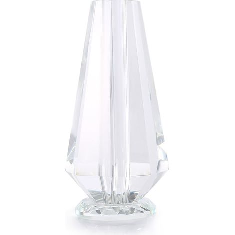 Vase Cristal Élégant pour Rose en Cristal - Décoration Artisanale (1/2)