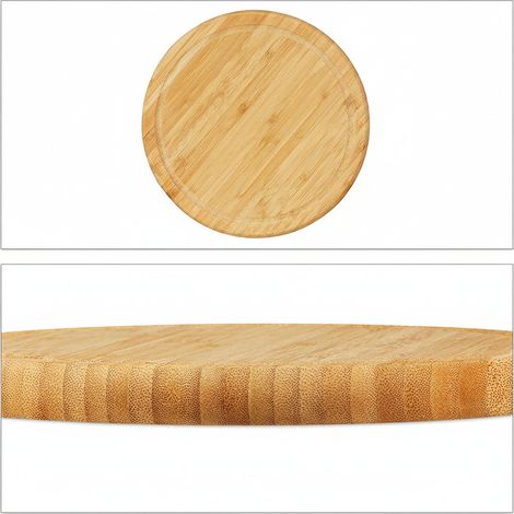 Juego de 4 tablas de desayuno de bambú set 25 cm 130002069/2 (1/2)