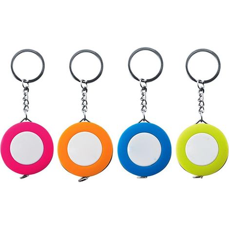 Ruban à mesurer, petit ruban à mesurer, ruban à mesurer rond à coudre, insert de tailleur 60 pouces 150 cm, 4 pièces (1/4)