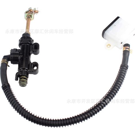 Off-road motorcycle ATV four-wheel beach buggy 50-250cc rear brake upper pump, single-piece foot brake combined pump with oil cup (1/5)