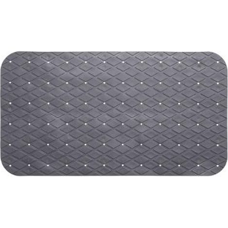 Fond de Bain PVC Diamond 39x69cm Gris