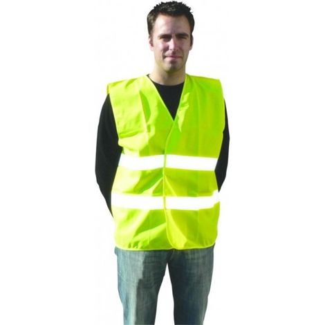 SOFOP TALIAPLAST - Gilet jaune classe 2 double ceinture