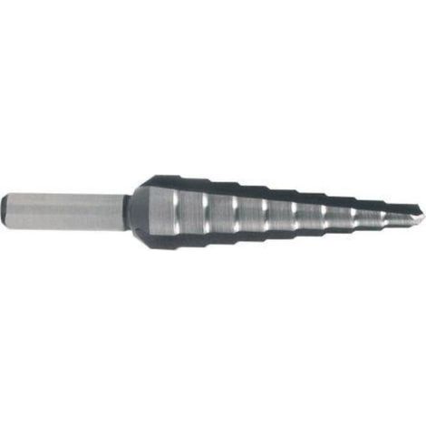 RUKO  Broca  escalonada  HSS  CBN  rectificada  3  filos  Ø  4  -  20  mm  -  101351