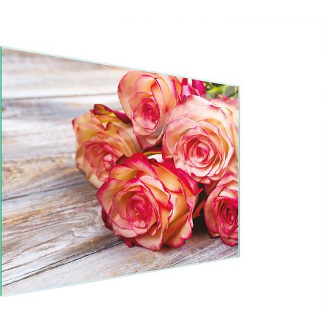 TABLA DE CORTAR DE VIDRIO 30x22 ROSA (1/5)