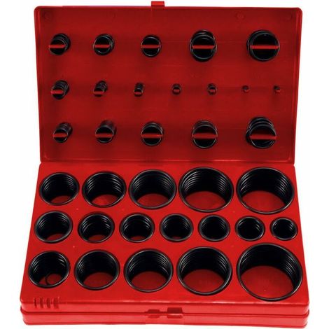 Coffret joints toriques assortis 419 Pièces (1/4)
