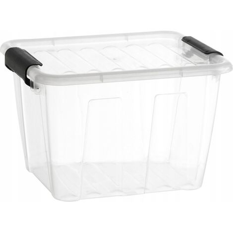 Scatola portaoggetti Plast-team home box 3 l impilabile ermetica (1/3)