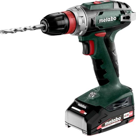 Metabo Werkzeuge - Akku-Bohrschrauber, 18V, 2x 2,0 Ah Li-Power Akkus, Ladegerät 602217500 (1/3)