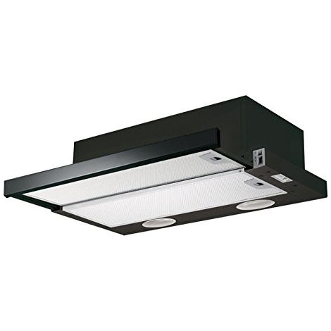 [JAMAIS UTILISE] OUTLET FABER S.p.A. Flexa Glass BK A60 Semi-intégré (amovible) Noir 300m³/h - Hotte (300 m³/h, canalisée/recyclée, 50 dB, 56 dB, 62 dB, Semi-intégré (amovible))