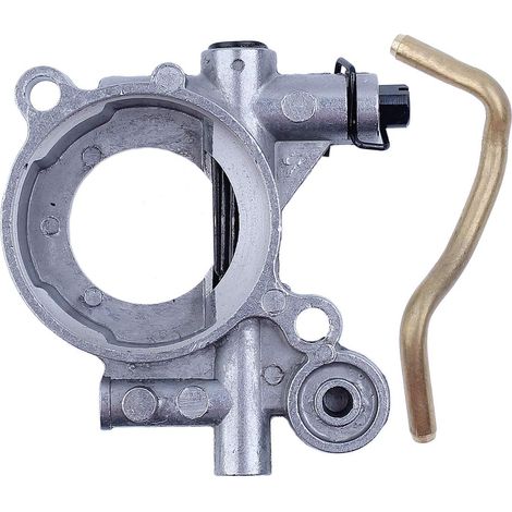 Pompe à huile avec tuyau pour Husqvarna 362 365 371 372 Jonsered 2063 2165 2071 2171 Tronçonneuse 503 52 13 05/503774301 (1/5)