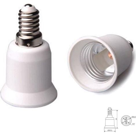 Adaptateur Pour Douille D'ampoule E27 Vers E14
