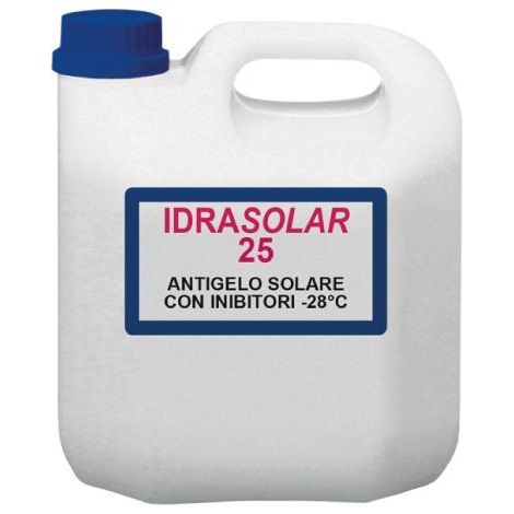FORIDRA - IDRASOLAR 25 TANICA DA 25 KG. PROTEZIONE IMPIANTI SOLARI ANTIGELO PREMISCELATO I.25T25