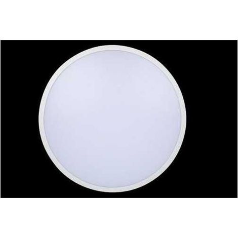 Plafon hydra redondo superf marco blanco 3600LM SILVER SANZ