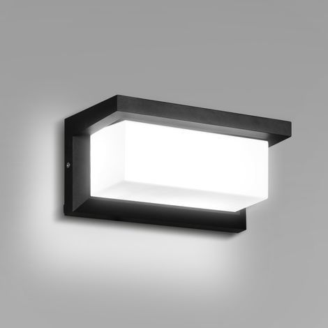 Randaco Lampada da parete per interni/esterni con sensore di movimento, luce da parete moderna 18W LED, luce da parete bianco freddo (1/5)