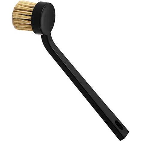 Brosse cuisine récurer vaisselle manche long en PP poils souples soie de porc nettoyage casseroles poêles évier 21x4x4.2cm 1 pièce (1/4)