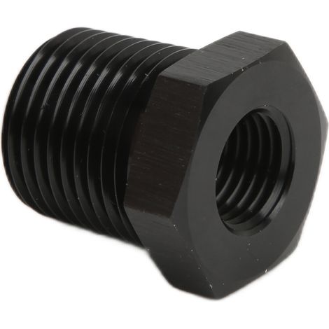 Adaptateur réducteur 1/4" NPT mâle vers 1/8" NPT femelle, noir, accessoire automobile (1/5)