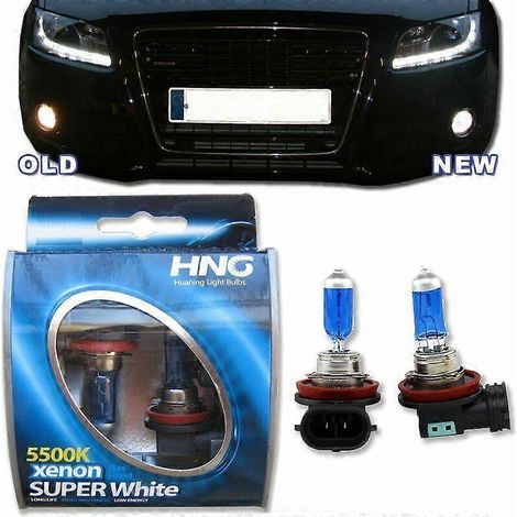 2 ampoules antibrouillard blanches au xénon H11 55W pour BMW X5 E70 (1/4)