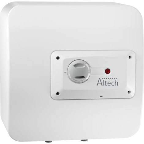 Chauffe-eau à accumulation 15 litres – Sur évier – Classe A – Raccords diélectiques fournis – Installation facile – Altech (1/2)