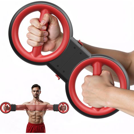 3 en 1 entraîneur de bras et pectoraux portable AKLUER pour fitness à domicile (1/5)
