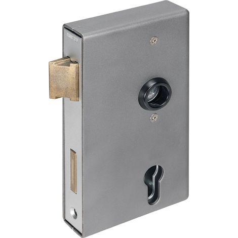 Boîte à serrure 140UM DIN L/D, dimensions A40xB94,5xC173mm, trou de verrouillage 60mm (1/4)