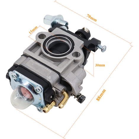 Carburateurs pour débroussailleuses 40-5, 44-5, 43 cm³ et 52 cm³, et pièces de rechange.
