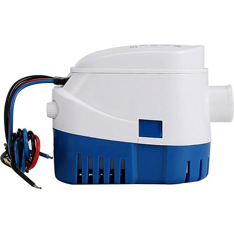 12-V-Tauchpumpe für Boote (nicht polarisiert) mit Schwimmerschalter, 950 GPH (1/5)