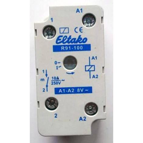 Eltako R91-100-8VAC relé de conmutación 8 V 8 A