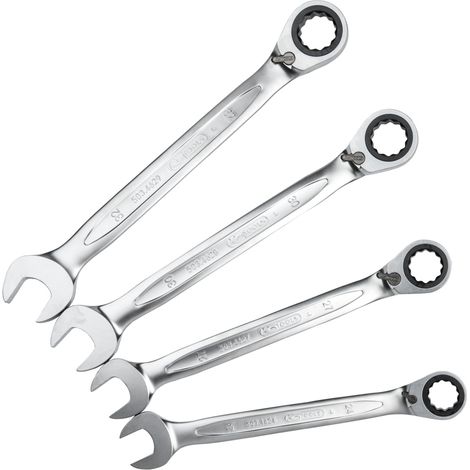 KS Tools - Jeu de clés mixtes à cliquet réversible spécial PL GEARplus® - 503.4601