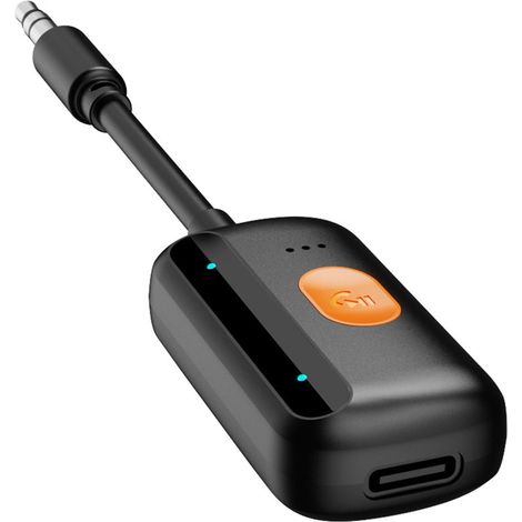 J55 Bluetooth Receiver/Transmitter Combination (Wired, Car, AUX, Airplane, TV, Wireless Audio Transmitter) (1/3)