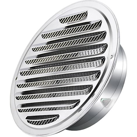 Sortie d'air à tête plate en acier inoxydable, sortie d'air plate pour hotte de cuisinière, évent de tuyau d'échappement pour hotte d'extraction (1/5)