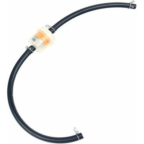 AGE TS Trade 6mm Gaz Carburant Filtre à Tuyau D'essence Tuyau + Clip Mini Moto Scooter Quads Dirt Bike (1/5)