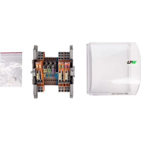 LPW-Messstreifen 13-spurig 230V AC parallel 847-105/230-1000