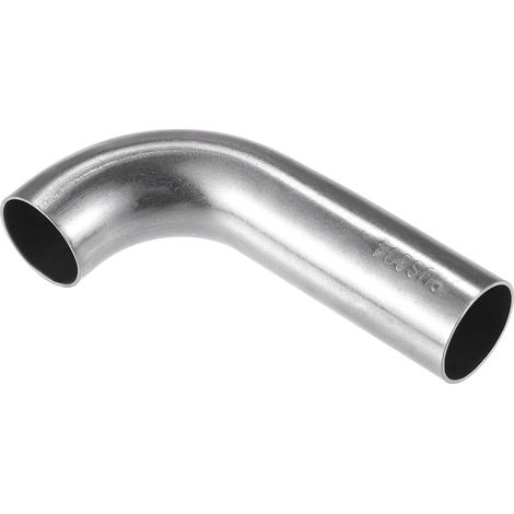 Tuyau Coude Échappement Bricolage Acier Inoxydable 304 90° (1/5)