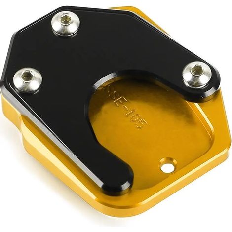 (Or et noir) Compatible avec Honda CBR600RR CBR 600 RR CBR 600RR CBR600 RR 2013 2014 2015 - Support de béquille latérale, extension et agrandissement - Maxpower (1/4)