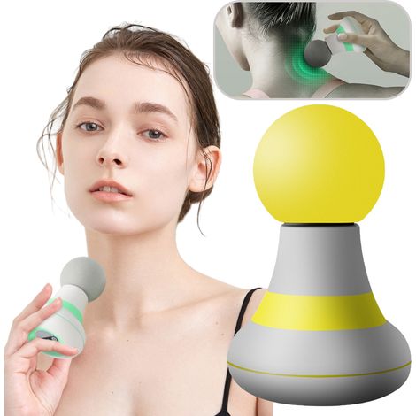 Mini masseur percussion profonde tissus muscle, pistolet massage vibrant électrique pour maison, appareil relaxation corporelle, compact et puissant (1/5)