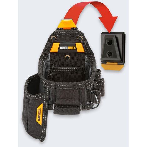 Toughbuilt Werkzeugtasche Schwarz ClipTech 7 Taschen