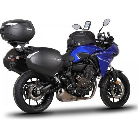 Portapacchi Shad per bauletto posteriore Yamaha Tracer 700 A in ABS (1/5)