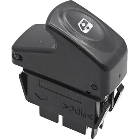 7700307605 Interrupteur de régulateur de lève-vitre électrique automobile, applicable aux Renault Kangoo 1997-15, commande la montée et la descente des vitres électriques.