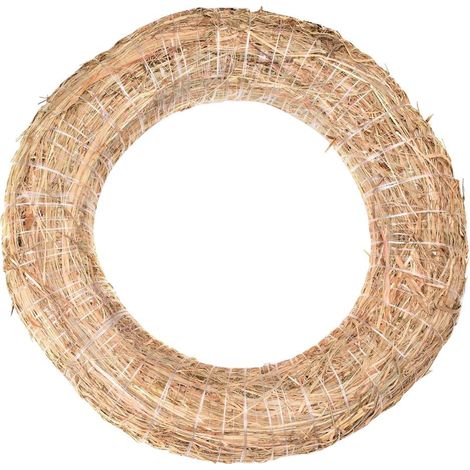 Glorex Strohkranz natur, Ø 25 cm Bastelmaterial