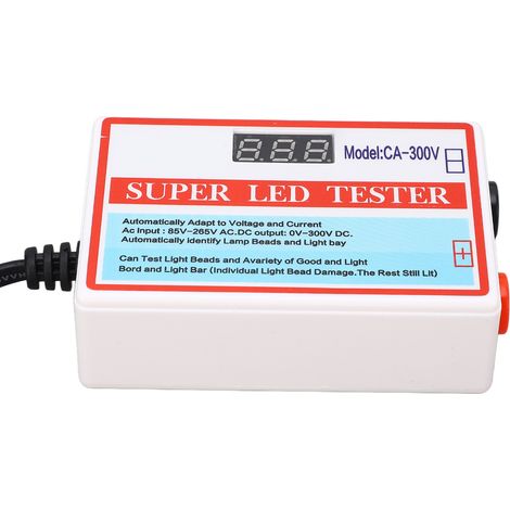 LED-Testbox für Hochleistungs-LED-Lampenperlen, TV-Bildschirm-Hintergrundbeleuchtungstester mit Schalter, 85–265 V, 18 W, EU-Stecker (1/5)