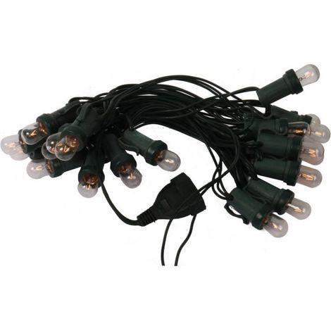 Luci per albero di Natale a 20 LED con portalampada e gancio aggiuntivi (1/2)