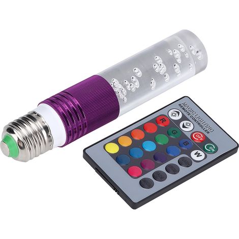 LED E27 AC85 265V 3W RGB à cristaux pour ambiance festive