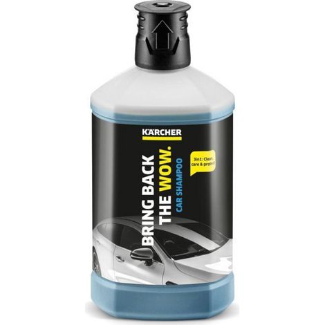 Shampooing Auto - 1 L - Formule 3-en-1 Décapante Rapide Séchage - Pour Voiture Moto Camion Caravane - 1 Pièce (1/5)